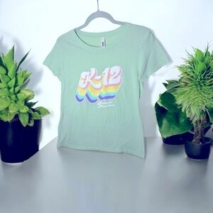 IDEAL T Mint green women/boyfriend T-shirt size L p Cotton/Polyester Pre-Owned